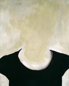 T-Shirtportrait, Öl auf Leinwand, 50 x 40 cm, 2003